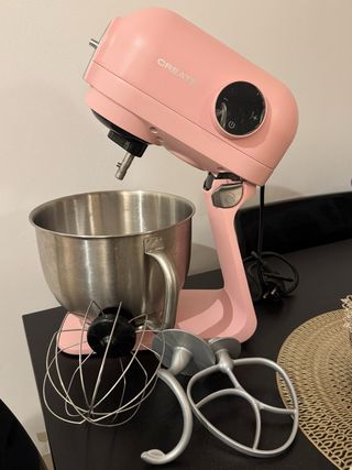 Amasadora Batidora Rosa CREATE