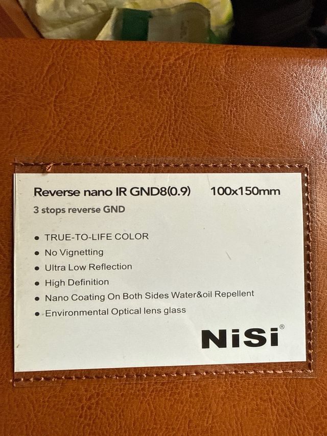 Filtro degradado Nisi Inverso