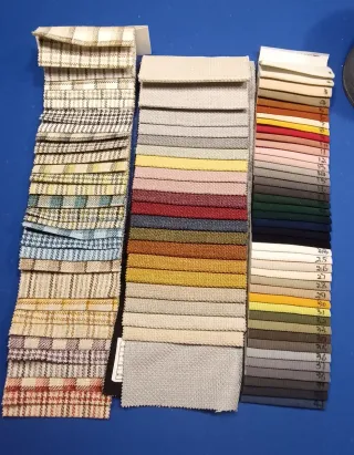 Muestrario de Telas Variadas