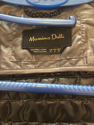 Cazadora Massimo Dutti gris Talla S