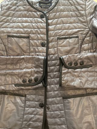 Cazadora Massimo Dutti gris Talla S