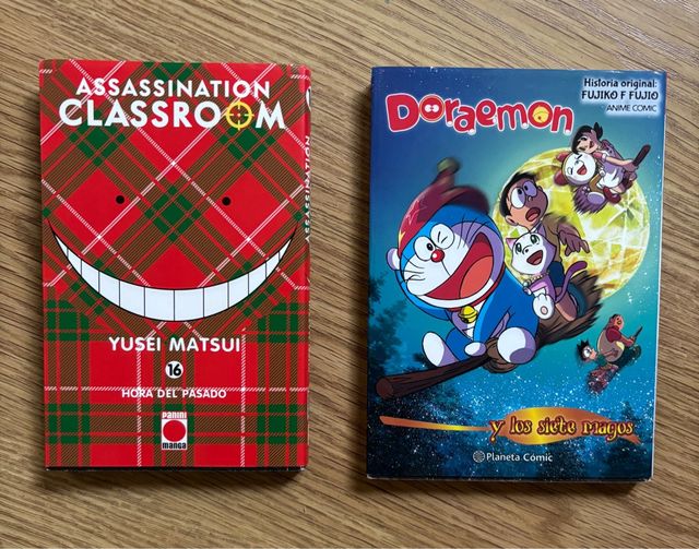 set de 2 libros Manga