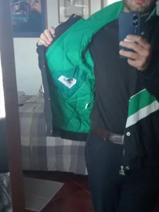 New York Jets Nfl vintage oversize bomber