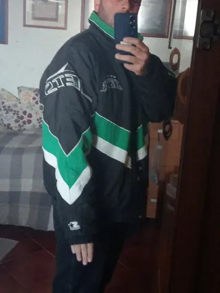 New York Jets Nfl vintage oversize bomber