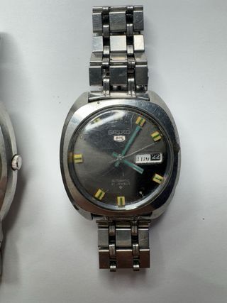 LOTE 3 SEIKO AUTOMÁTICOS VINTAGE