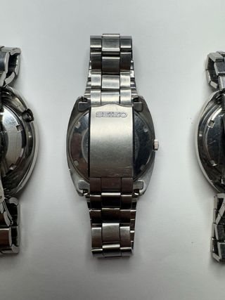 LOTE 3 SEIKO AUTOMÁTICOS VINTAGE