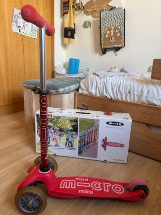 Patinete Mini Micro 3 Ruedas Rojo
