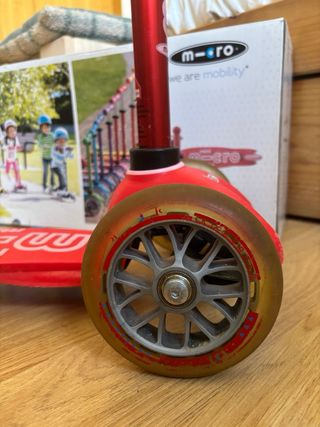 Patinete Mini Micro 3 Ruedas Rojo