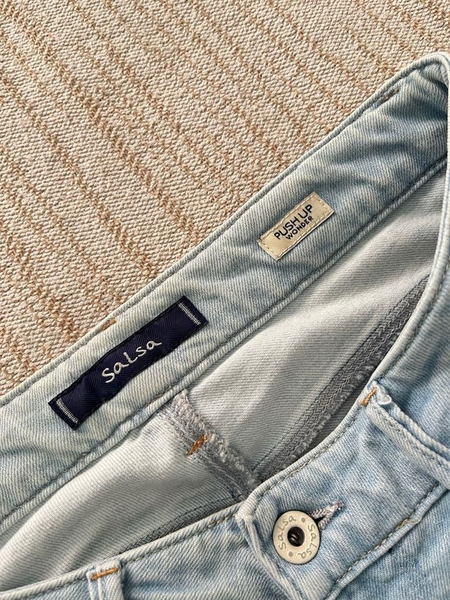 Pantalón vaquero Salsa azul claro