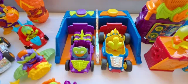 Lote Juguetes Superthings superzings con Guarida y