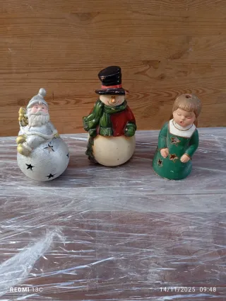 Set Decorazioni Natalizie Ceramica