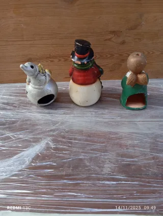 Set Decorazioni Natalizie Ceramica