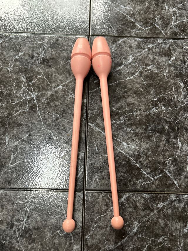 Mazas rítmicas rosas Decathlon