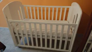 Cuna evolutiva + Kit Colecho + Colchón