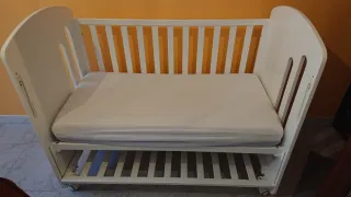 Cuna evolutiva + Kit Colecho + Colchón