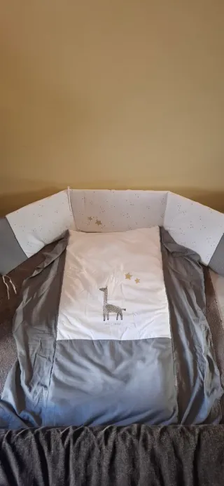 Cuna evolutiva + Kit Colecho + Colchón