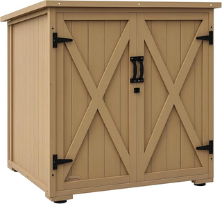 Armadio da esterno con ripiano regolabile