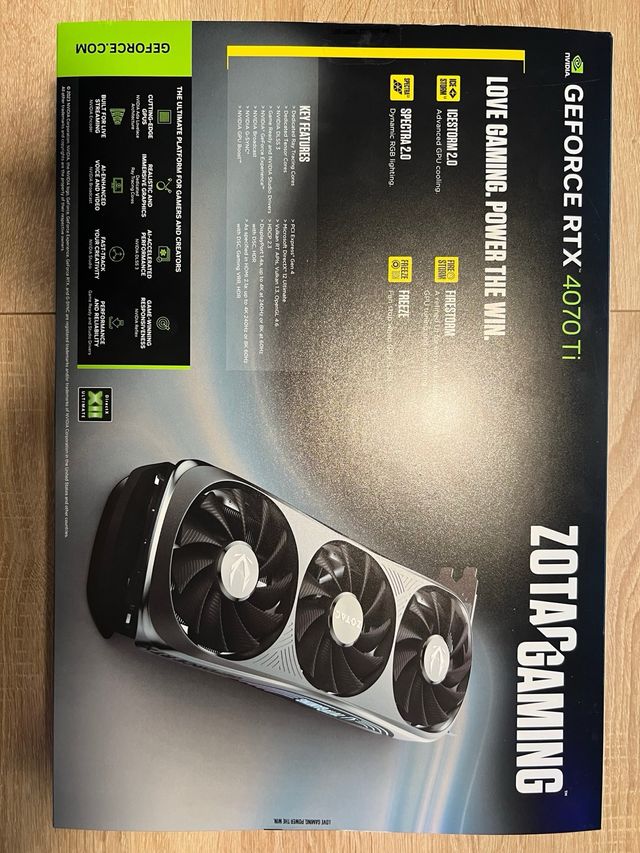 ZOTAC GeForce RTX 4070 Ti Trinity