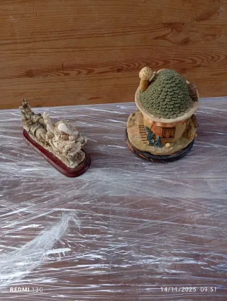 Decorazioni Natalizie Babbo Natale e Casa Fungo