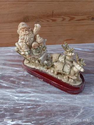 Decorazioni Natalizie Babbo Natale e Casa Fungo