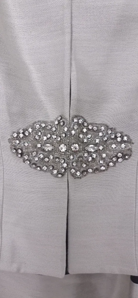 Vestido y chaqueta boda alta costura