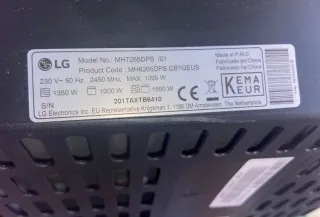 Microondas LG Grill Smart Inverter 32L