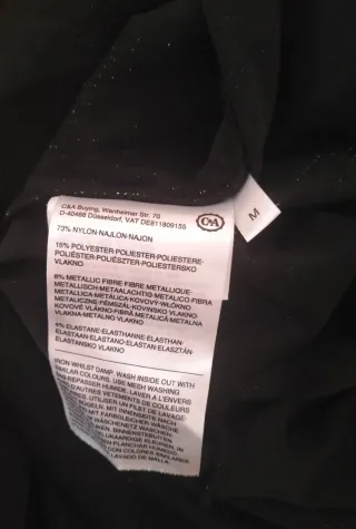 Mono fiesta negro brillante