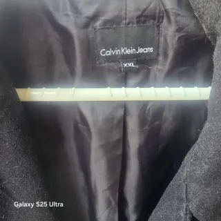Chaqueta Lana Calvin Klein Jeans XL Negra