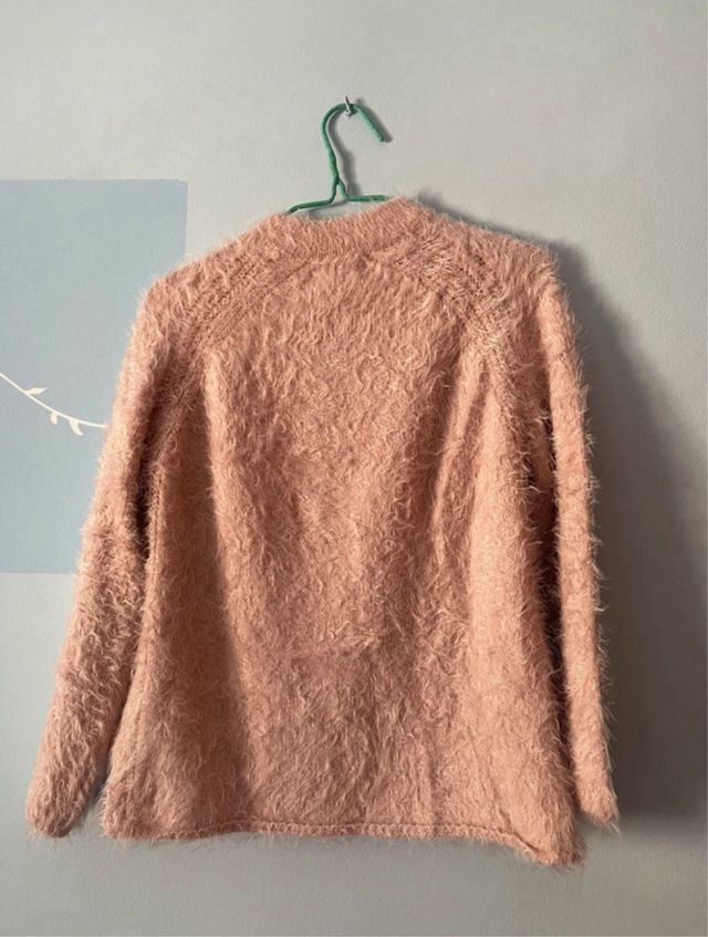 Jersey pelo Zara Kids niña rosa