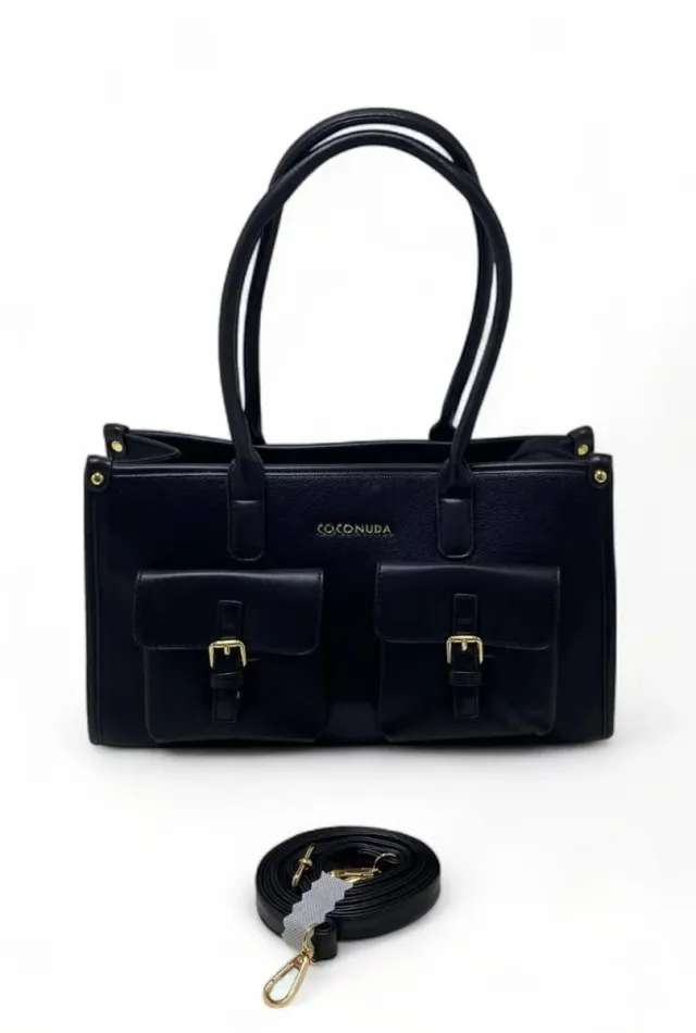 Borsa COCO NUDA marrone con tracolla