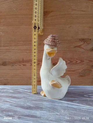 Set 3 Decorazioni Natale Anatre Cappello