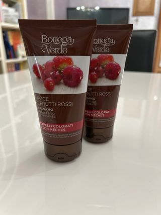 Bottega Verde Balsamo Capelli Frutti Rossi 2 tubi