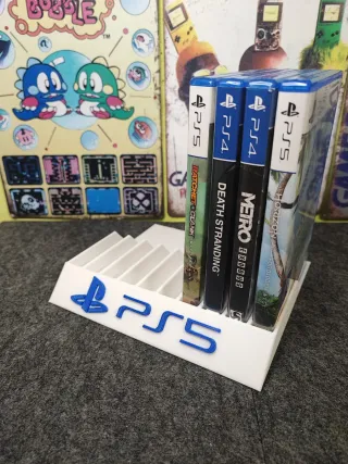 Supporto stand porta giochi PS5 PlayStation