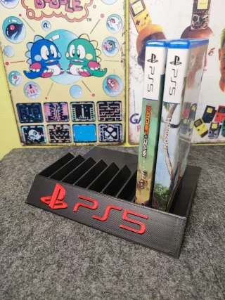 Supporto stand porta giochi PS5 PlayStation