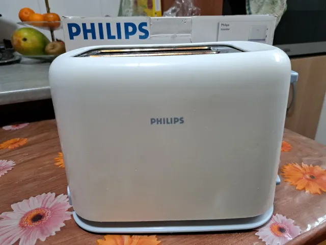 Tostadora Philips Blanca