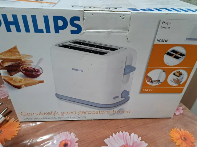 Tostadora Philips Blanca