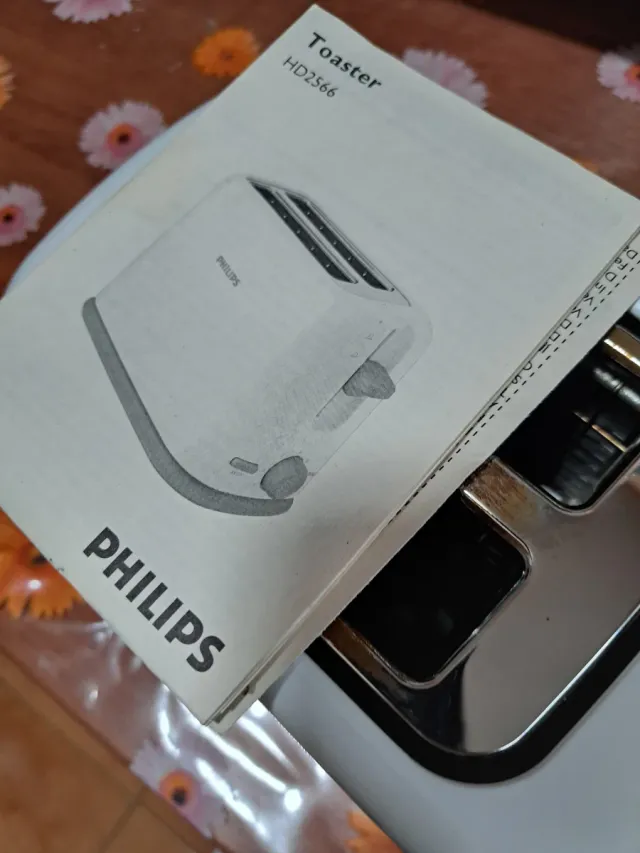 Tostadora Philips Blanca