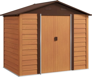 Casetta da Giardino 4.07m2 in Acciaio Zincato con