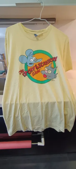 Camiseta Los Simpson Itchy & Scratchy Show