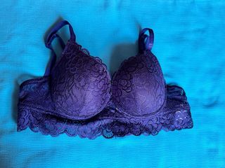 Lote 2 Sujetadores de encaje beige Talla 90C