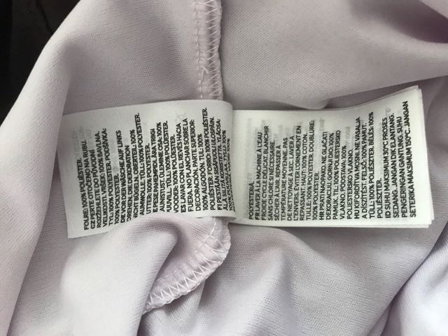 Vestido H&M Manga Larga 7/8 Años