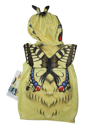 Vestito/Costume da Farfalla Gialla taglia 3-4 anni