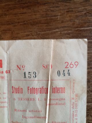 Vecchio volantino Cine Film Roma