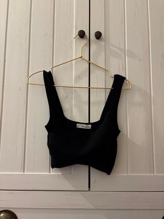 Top negro Mango