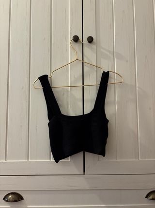 Top negro Mango