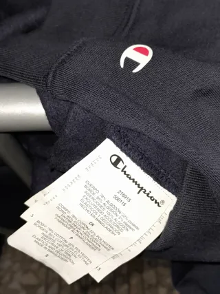 Sudadera Champion azul marino con Diseño Baloncest