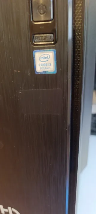 PC Sobremesa Negro/Plata