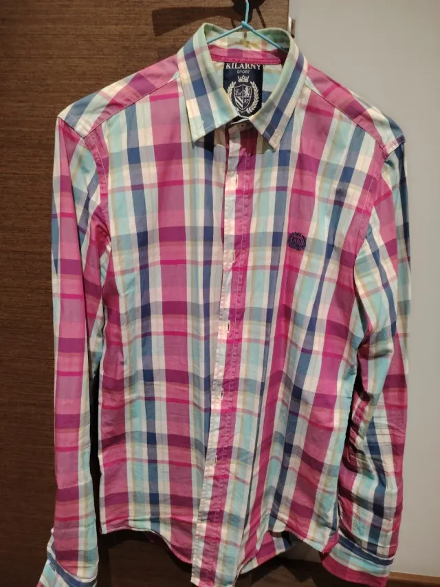 Camisa Kilarney cuadros talla s
