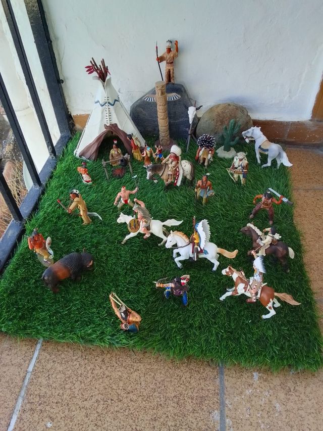 Figura Indio Caudillo Bullyland Ovest