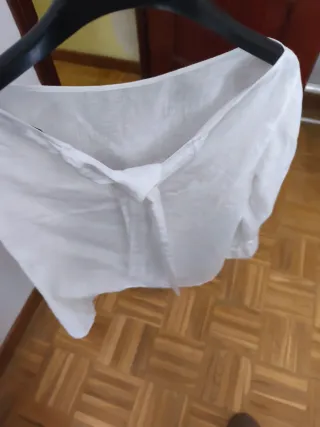 Camisa Massimo Dutti Blanca Talla 44